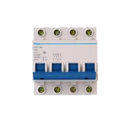 DZ47-63 1-4P 1-63A Mini Circuit Breaker