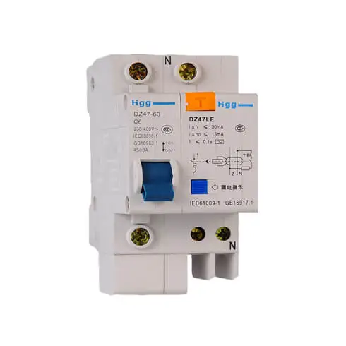 Interruttore Differenziale DZ47LE-63 1P+N C63 63A 30mA – Protezione Elettrica Per Casa E Industria