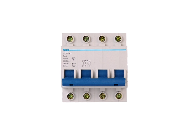 DZ47-63 1-4P 1-63A Mini Circuit Breaker